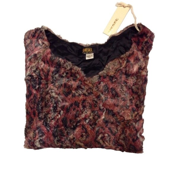 Diesel Women's F-Riga 3/4 Sleeve Sweatshirt V-Neck Sweater Size Small $248 Italy - Picture 11 of 16